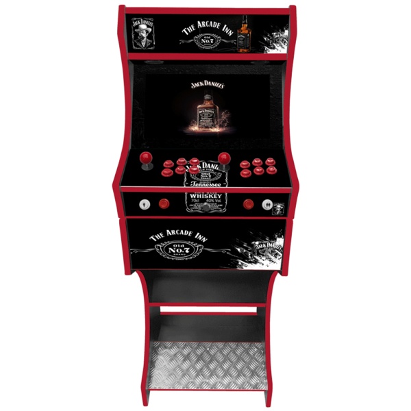 2 Player Arcade Machine - Jack Daniels Themed Design